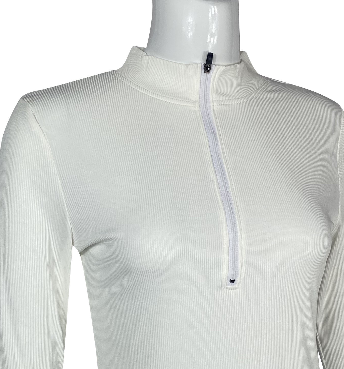 Body rayas con cremallera