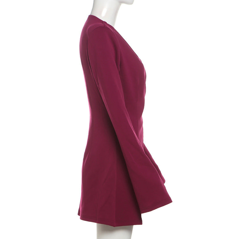 Blazer Vanguardista Asimetrico